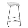Купить Стул полубарный Neo белый с хромированными ножками по выгодной цене для кафе, ресторанов и кухни
