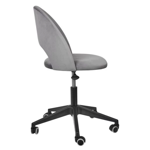 Стул Leo вращающийся на колесиках темно-серый | Купить в КупиКресла.ру