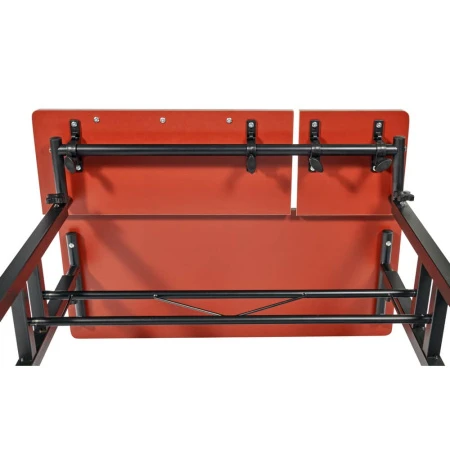 Купить Стол многофункциональный Shuttle 80х58х80-130см, темное дерево, чёрный по низкой цене