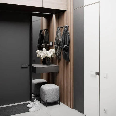 Купить Стул-пуф Otis белый, искусственный мех по низкой цене