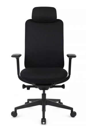 Эргономичные кресла - Кресло Antler EAN-001A Черный пластик/Черный