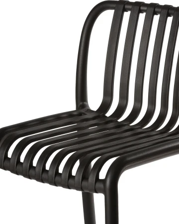 Купить Стул полубарный DOBRIN CHLOE, черный (B-03) по выгодной цене для кафе, ресторанов и кухни