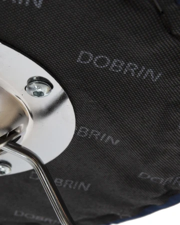 Купить Табурет барный DOBRIN BRUNO, синий велюр (MJ9-117) по выгодной цене для кафе, ресторанов и кухни