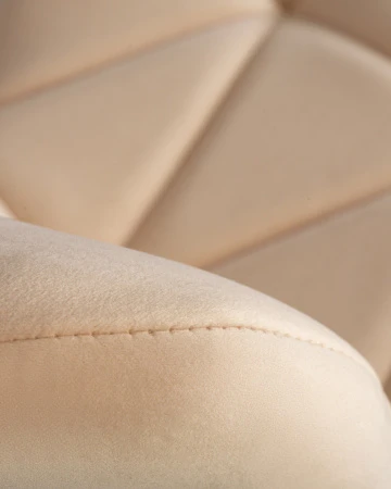 Купить Стул барный DOBRIN BARNY, бежевый велюр (MJ9-10) по выгодной цене для кафе, ресторанов и кухни