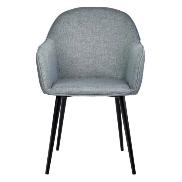 Купить Стул Frida серо-синяя рогожка по низкой цене