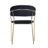 Купить Стул Turin чёрный с золотыми ножками в интернет-магазине КупиКресла.ру