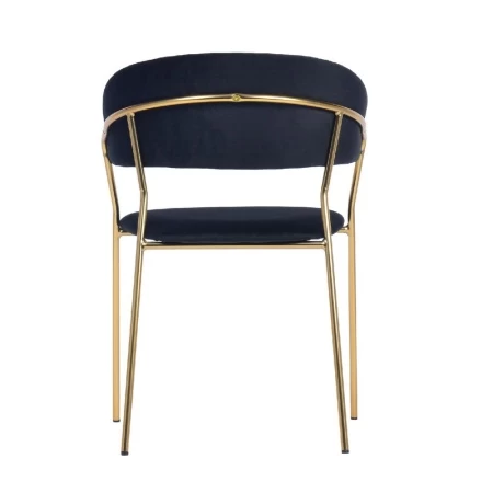 Купить Стул Turin чёрный с золотыми ножками в интернет-магазине КупиКресла.ру