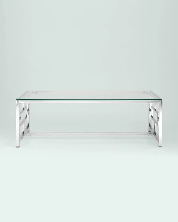 Купить Журнальный стол 120*60 БРУКЛИН серебро по низкой цене