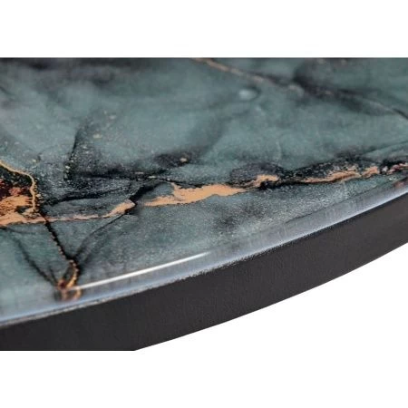 Купить Набор кофейных столиков Tango космический с чёрными ножками, 2шт по низкой цене