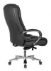 Кресла руководителя - Кресло руководителя Бюрократ T-9925SL черный кожа крестовина металл хром