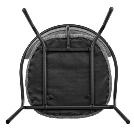 Купить Стул Ant букле серый по низкой цене