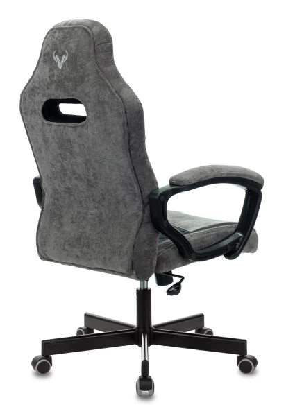 Кресло игровое Zombie VIKING 6 KNIGHT Fabric серый/черный с подголов. крестовина металл | Купить в КупиКресла.ру