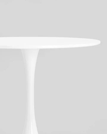 Купить Стол Tulip D90 белый по низкой цене