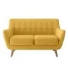 Диван Picasso двухместный горчичный