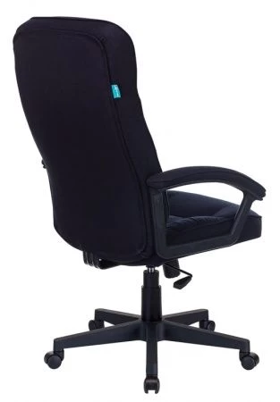 Кресла руководителя - Кресло руководителя Бюрократ T-9908AXSN-Black черный TS-584 крестовина пластик