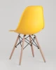 Купить Стул Eames DSW желтый по низкой цене
