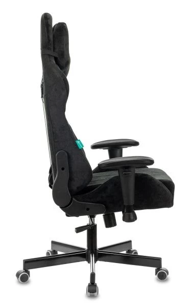 Кресло игровое Zombie VIKING KNIGHT Fabric черный Light-20 с подголов. крестовина металл | Купить в КупиКресла.ру