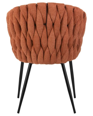 Купить Набор 2 шт Стул обеденный DOBRIN MATILDA, оранжевая ткань (LAR 275-27) в интернет-магазине КупиКресла.ру