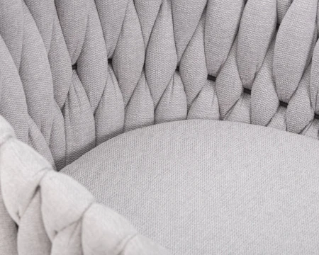 Купить Стул обеденный DOBRIN MATILDA, серая ткань (LAR 275-17) в интернет-магазине КупиКресла.ру