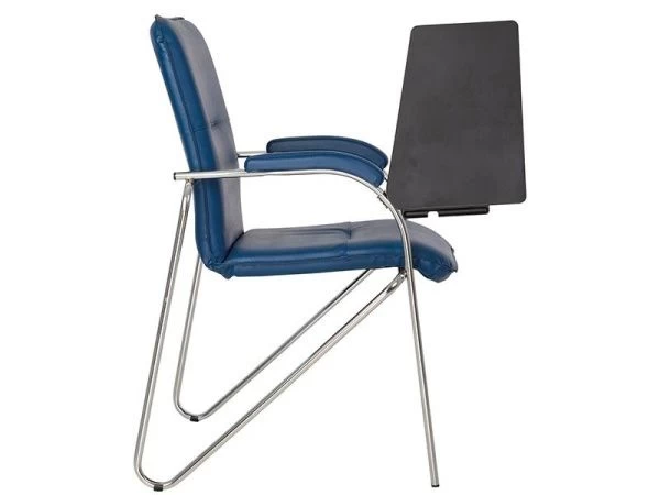 Купить Офисный стул Samba Soft T PLAST (Самба софт со столиком) Nowystyl (Искусственная кожа V 18 кремовый) по выгодной цене