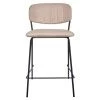 Купить Стул полубарный Carol латте по выгодной цене для кафе, ресторанов и кухни