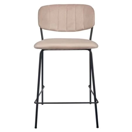 Купить Стул полубарный Carol латте по выгодной цене для кафе, ресторанов и кухни
