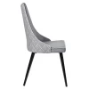 Купить Стул Dave серый с жаккардом в интернет-магазине КупиКресла.ру