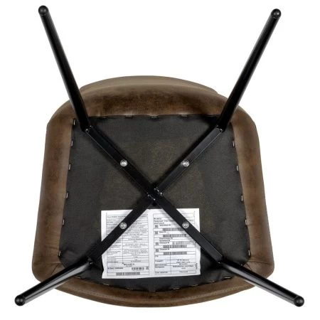 Купить Стул Chester искусственная замша, коричневый в интернет-магазине КупиКресла.ру