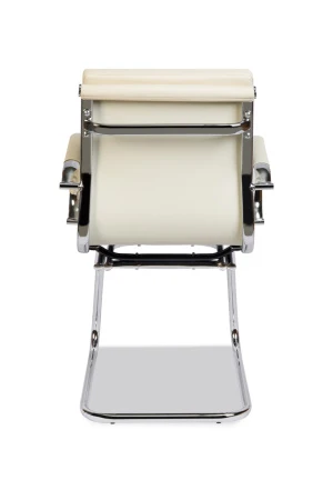 Конференц кресла - Кресло посетителя бизнес-класса College CLG-630 LXH-C Beige