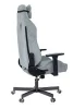 Кресла для геймеров - Кресло игровое Knight N1 Fabric серо-голубой Light-28 с подголов. крестов. металл