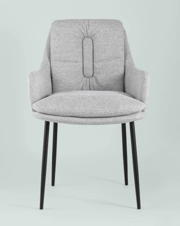 Купить Кресло Саманта рогожка светло-серый по низкой цене