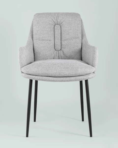 Купить Кресло Саманта рогожка светло-серый по низкой цене