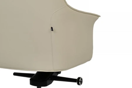 Кресла руководителя - Кресло Rosso-M B1918 Кремово-белый