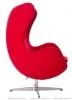 Кресло Arne Jacobsen Style Egg Chair красная шерсть