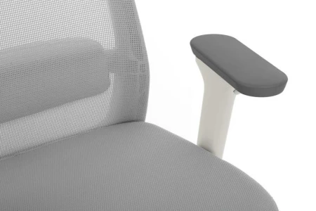 Эргономичные кресла - Кресло Work W-218C WHITE Светло-серый