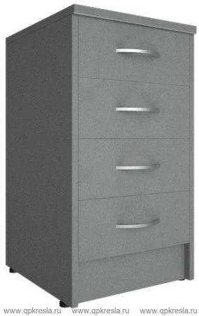 Тумба приставная (4 ящика, с замком) А.ТП-4