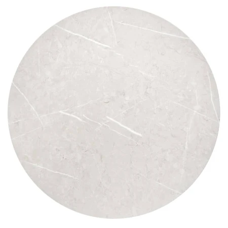 Купить Набор кофейных столиков Tango бежевый мрамор с белыми ножками, 2шт по низкой цене