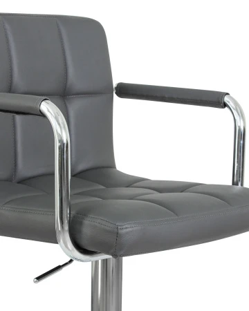 Купить Набор 2 шт Стул барный DOBRIN KRUGER ARM, серый в интернет-магазине КупиКресла.ру