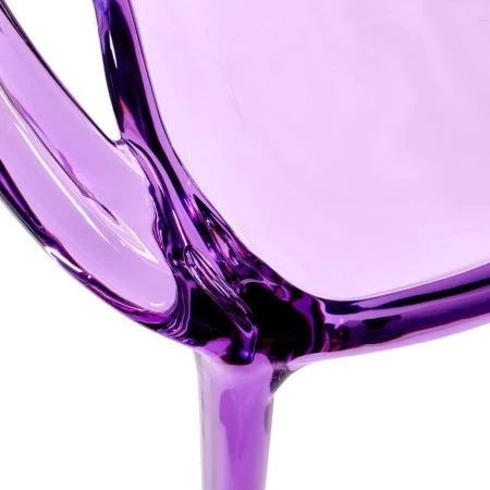 Купить Стул Masters прозрачный сиреневый по низкой цене