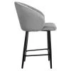 Купить Стул полубарный Paola темно-серый по выгодной цене для кафе, ресторанов и кухни