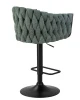 Купить Стул барный DOBRIN LEON, зеленая ткань (LAR 275-23) по выгодной цене для кафе, ресторанов и кухни