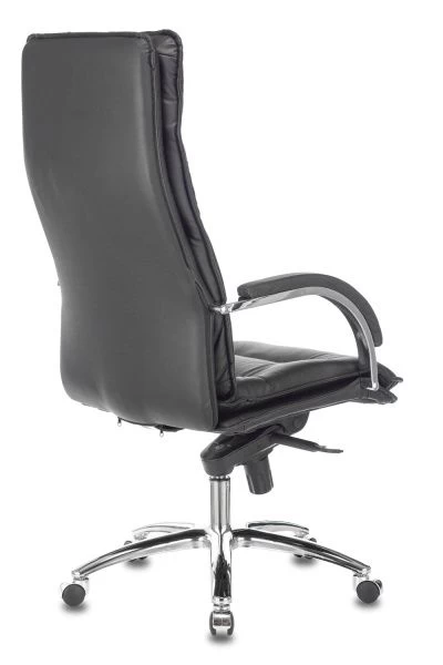 Кресло руководителя Бюрократ T-9927SL черный кожа крестовина металл хром | Купить в КупиКресла.ру