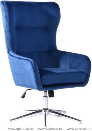 Кресло Артис Вельвет Синий