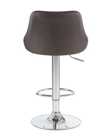 Купить Стул барный DOBRIN LOGAN, коричневый по выгодной цене для кафе, ресторанов и кухни