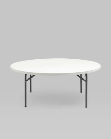 Купить Стол круглый складной пластиковый Кейт 180 по низкой цене