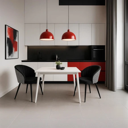 Купить Стул Paola чёрный с жаккардом в интернет-магазине КупиКресла.ру