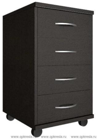 Тумба подкатная (4 ящика, с замком) А.ТМ-4