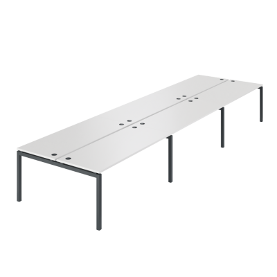 Бенч двойной на 6 рабочих мест АМБ-005-6