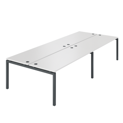 Бенч двойной на 4 рабочих места АМБ-005-4