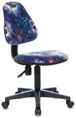 Кресло детское Бюрократ KD-4 синий космопузики крестов. пластик Кресло детское Бюрократ KD-4 синий космопузики крестов. пластик